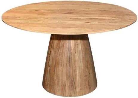 Giga Meubel Eettafel Rond Acaciahout Naturel Ø130cm Tafel Pim