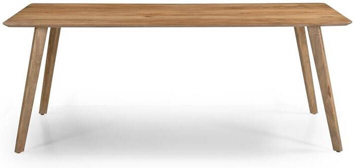 Giga Meubel Eettafel Rechthoek 200cm Mangohout Naturel Tafel Denmark