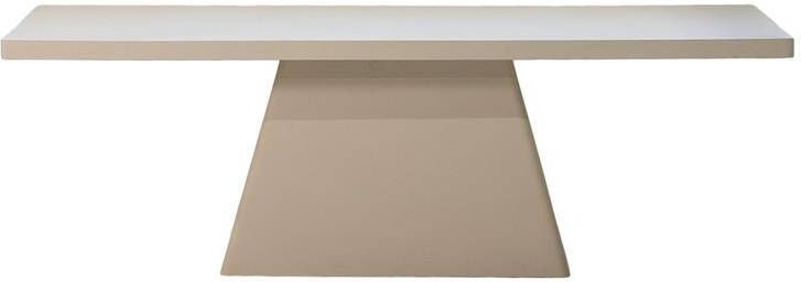 Giga Meubel Eettafel Rechthoek 300cm Beige Eco Composiet Avia