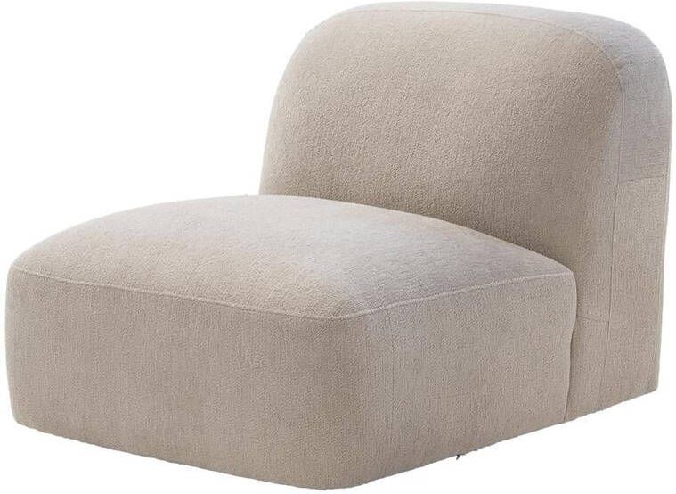 Giga Meubel Loveseat Stof Taupe Zitbreedte 76cm Mary
