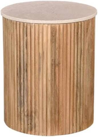 Giga Meubel Salontafel Marmer Naturel Set Van 2 70cm Davi