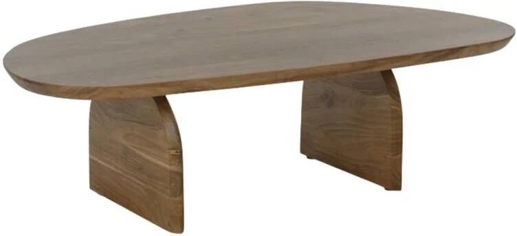 Giga Meubel Salontafel Organisch Naturel 135cm Salontafel Floor