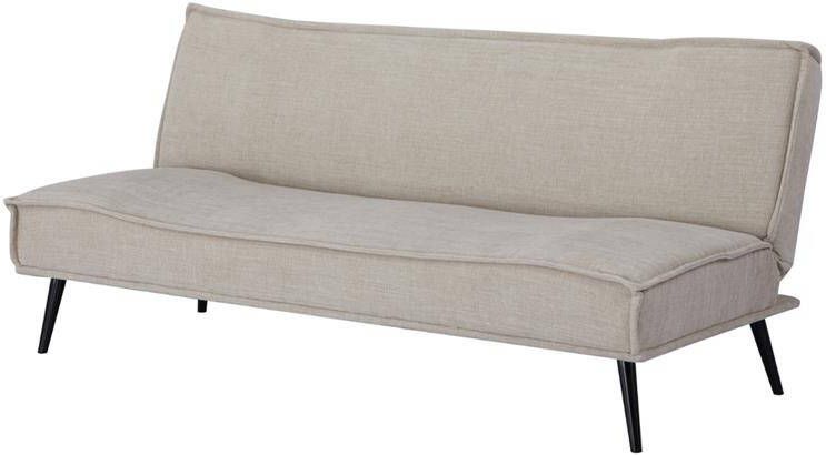 Giga Meubel Slaapbank Beige 180cm Metaal & Stof Bank Mali