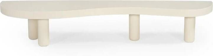 Giga Meubel Tv-Meubel Organisch Beton Ciré Beige 200x45x35cm Siva