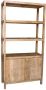 Giga Meubel Wandkast Naturel 100x40x200cm Mangohout Kast Louie - Thumbnail 2
