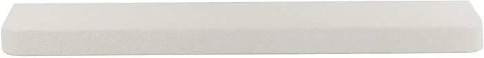 Giga Meubel Wandplank Rechthoek Wit Marmer Composiet 150x29x8cm