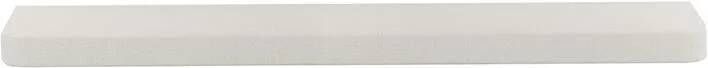 Giga Meubel Wandplank Rechthoek Wit Marmer Composiet 200x29x8cm
