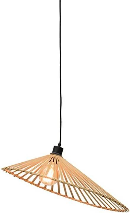 GOOD&MOJO Good & Mojo Hanglamp BROMO Bamboe Product Met gloeilamp: No Product Grootte: Large (60 x 13cm)