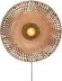 GOOD&MOJO Wandlamp KALIMANTAN Naturel Zwart Bamboe Large (87x20cm) Met Gouden LEDlamp - Thumbnail 2