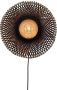 GOOD&MOJO Wandlamp KalimantanØ44 cm zwart naturel - Thumbnail 1