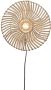 GOOD&MOJO Wandlamp Zanzibar Rotan Wit Ø40cm - Thumbnail 1