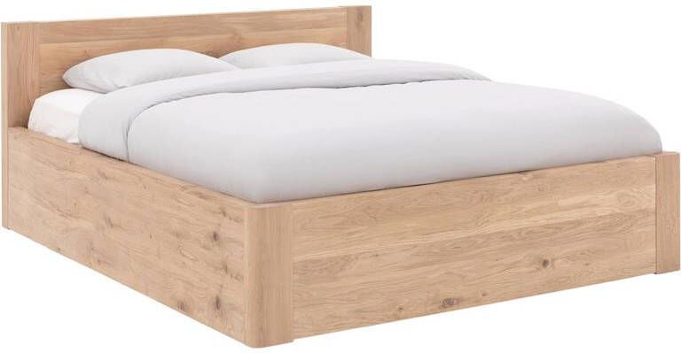 Goossens Bedframe Bibi 160 x 200 Eiken naturel Hout