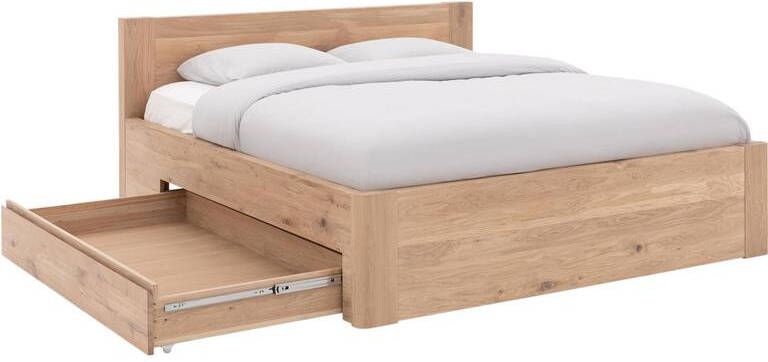 Goossens Bedframe Bibi 160 x 200 Eiken naturel Hout