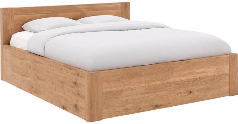Goossens Bedframe Bibi 160 x 210 Eiken soft touch lak blank Hout