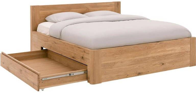 Goossens Bedframe Bibi 180 x 220 Eiken olie blank Hout