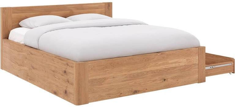 Goossens Bedframe Bibi 180 x 220 Eiken soft touch lak blank Hout