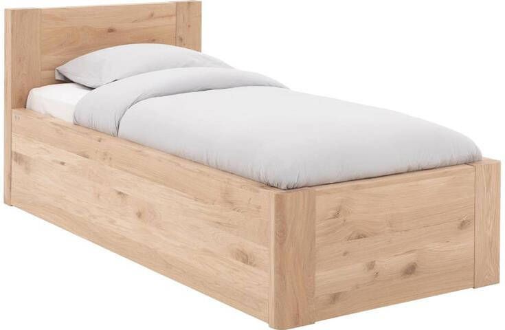 Goossens Bedframe Bibi 90 x 200 Eiken naturel Hout