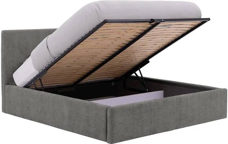 Goossens Bedframe Mysen Storage 180 x 200 Stof fijn geweven
