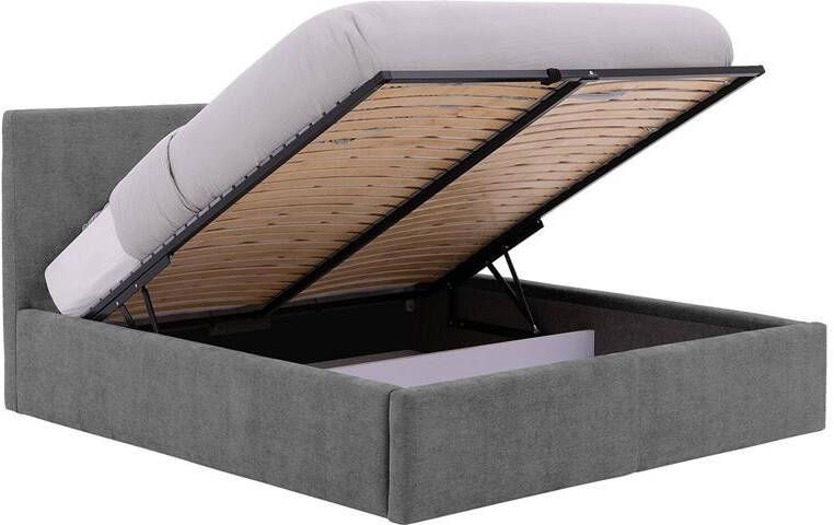 Goossens Bedframe Mysen Storage 180 x 200 Stof fijn geweven