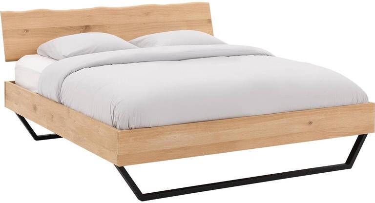 Goossens Bedframe Slade Bedframe 180 x 200 cm hoofdbord organisch