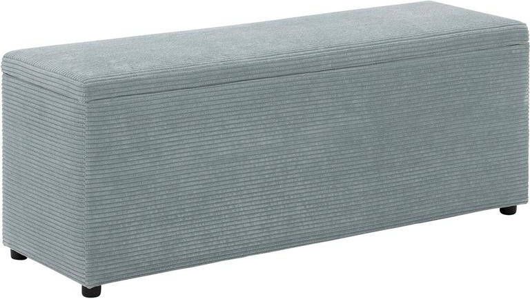 Goossens Excellent Bedbank Indy 500 Bedbank 140 cm breed met klep