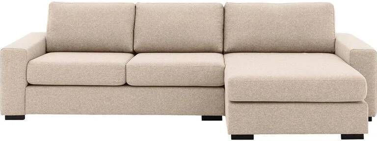Goossens Hoekbank Lucca met chaise longue