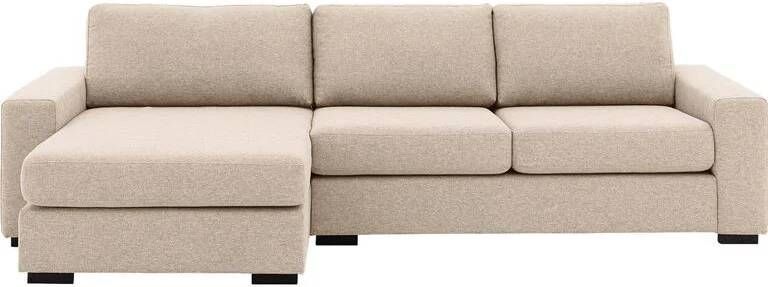Goossens Hoekbank Lucca met chaise longue
