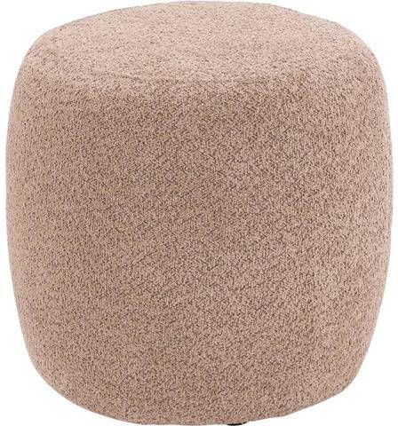 Goossens poef Lizz in boucle taupe