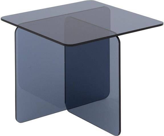 Goossens Salontafel Davey in Smokey black glas
