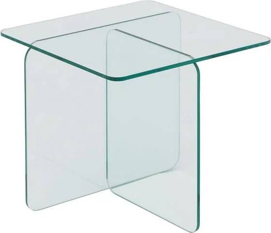 Goossens Salontafel Davey in Transparant glas