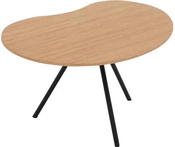 Goossens Salontafel Saya in Eiken gelakt blank