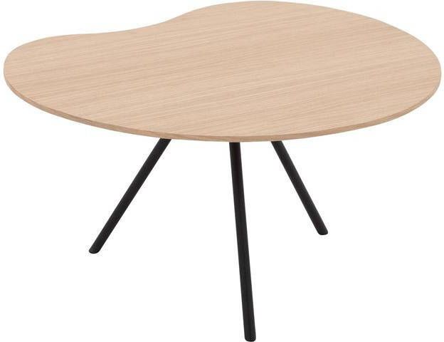 Goossens Salontafel Saya in Eiken olie wit