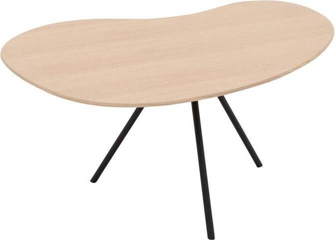 Goossens Salontafel Saya in Eiken olie wit