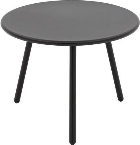 Goossens Tafel Brad in Poedercoating zwart