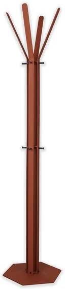 Gorillz  Stack - Kapstok Staand - Staande kapstok - Metaal 12 Kapstok haken - 174 5 cm - Koperbruin