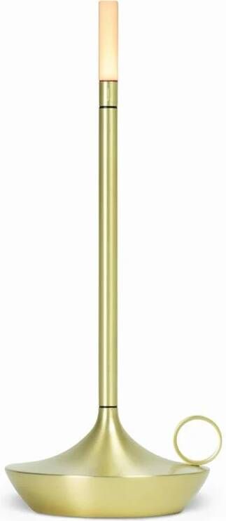 Graypants Wick Oplaadbaar Tafel Licht Goud USB-C Ø12 cm