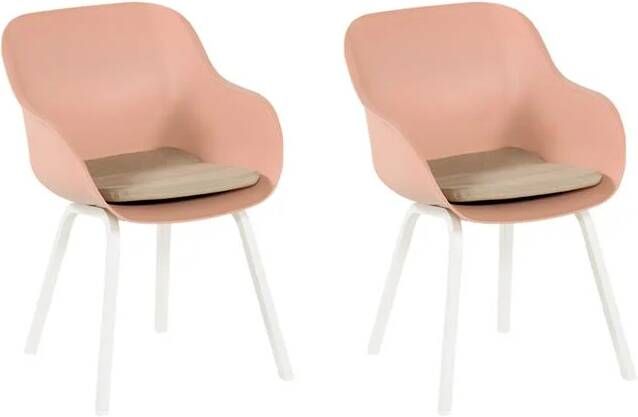 Hartman Le Soleil Tuinstoel Set van 2 Roze