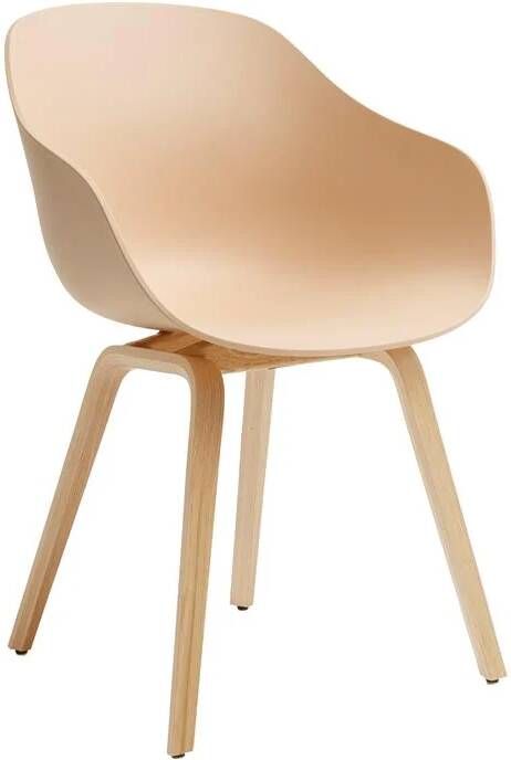 HAY About a Chair AAC222 Stoel Oak Pale Peach