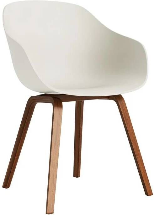 HAY About a Chair AAC222 Stoel Walnut Melange Cream