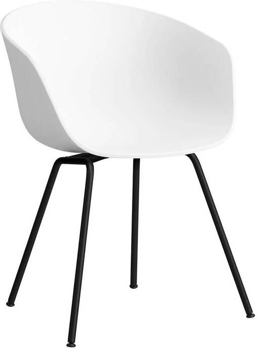 HAY About a Chair AAC26 Stoel Black Steel White