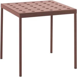 HAY Balcony Eettafel 75 x 76 cm Iron red