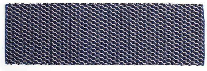 HAY Channel Runner Vloerkleed 60 x 200 cm Blauw