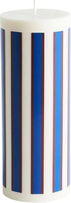 HAY Column Kaars L Off-White Brown Blue
