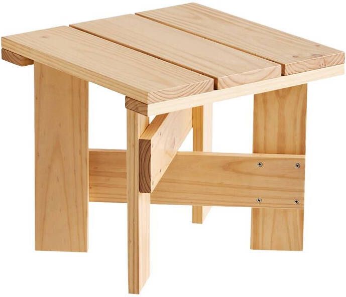 HAY Crate Bijzettafel H 40 cm Crème