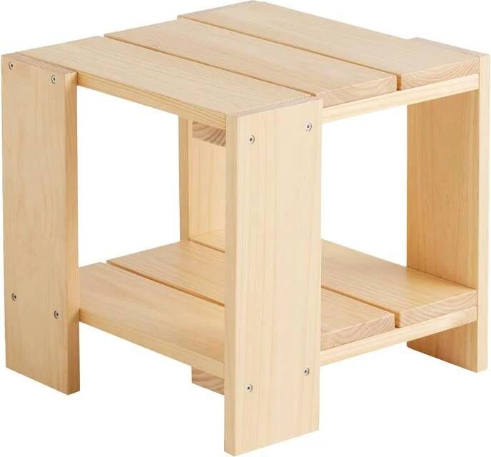 HAY Crate Bijzettafel H 45 cm Crème