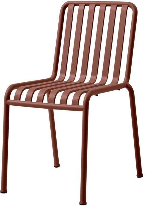 HAY Palissade Armchair Stoel Iron Red