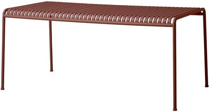 HAY Palissade Tuintafel 170 x 90 cm Iron Red