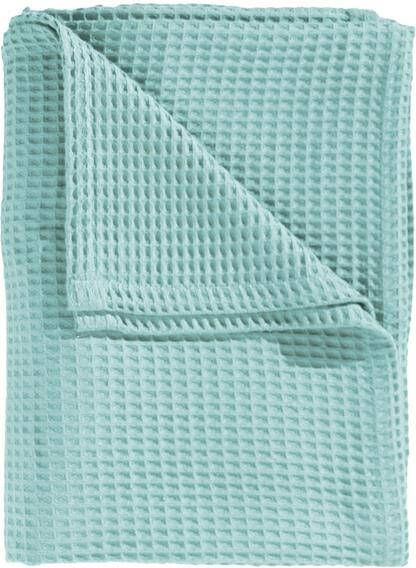 Heckettlane Heckett Lane Wafel Plaid Sea Green