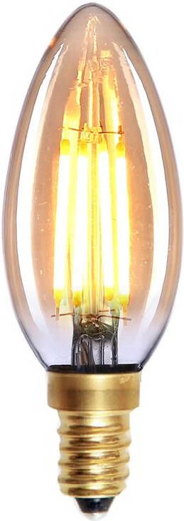 Highlight Lamp LED E14 kaars 4W 280LM 2200K Dimbaar amber