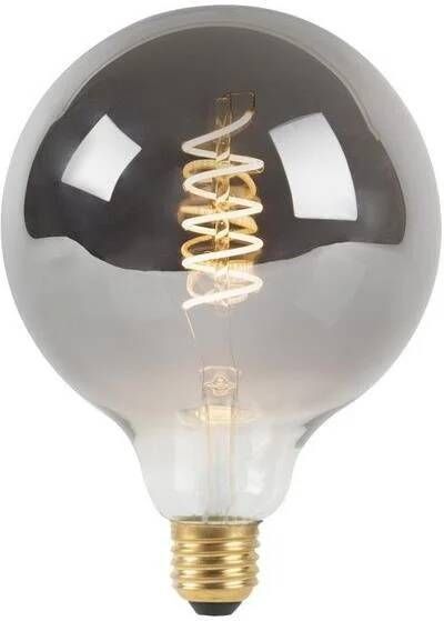 Highlight E27 4Watt Smoke Spiraal 95mm Dimbaar